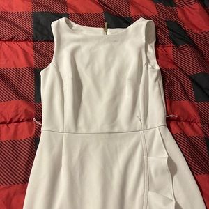 White Calvin Klein dress